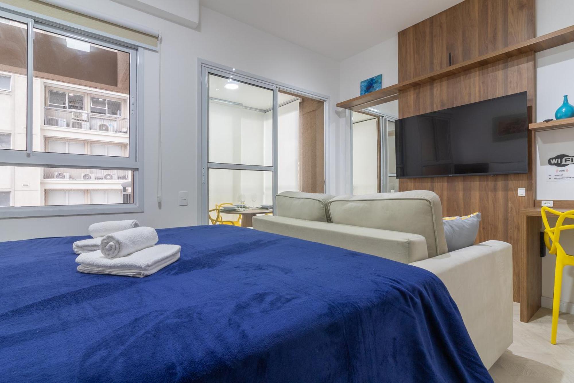 Apartamento Studio Com Varanda Proximo Metro Vila Mariana *