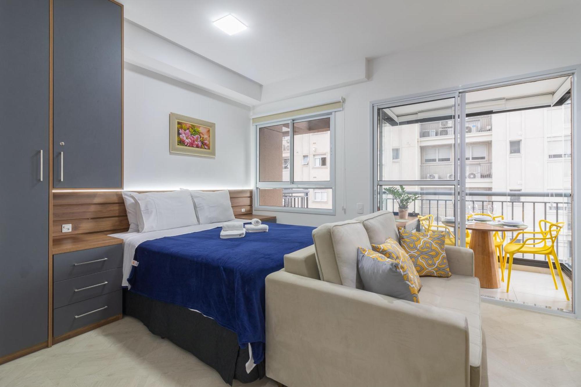 Apartamento Studio Com Varanda Proximo Metro Vila Mariana